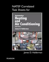 Natef Correlated Task Sheets for Automotive Heating and Air Conditioning 0134603788 Book Cover