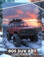 80s SUV Art Photo Book: Retro 80s Vehicle Photography Collection Featuring 40 Stunning Images for Car Enthusiasts B0DPLWMHGL Book Cover