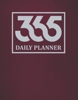365 Daily Planner: 2020 One Page Per Day Goal Setting Productivity Planner and Organizer with Hourly Schedule To-Do List, Meal Tracker, Top Priorities and More (Full Page A Day 365 Planner) 1675187584 Book Cover