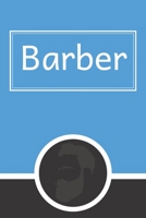 Barber: Appointment Book for Salons, Spas, Hair Stylist, Beauty, Barber, Appointment Book with Times Daily and Hourly Schedule ( Book 15 Minute) 1660447666 Book Cover