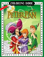 Peter Pan Coloring Book B092P76JQG Book Cover