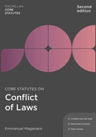 Core Statutes on Conflict of Laws 1509960813 Book Cover