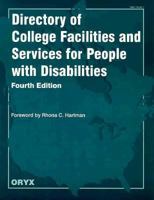 Directory of College Facilities and Services for People with Disabilities: Fourth Edition 0897748948 Book Cover