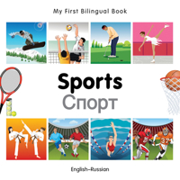 My First Bilingual Book–Sports (English–German) 184059750X Book Cover