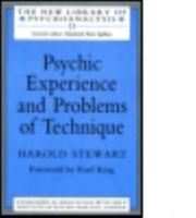 Psychic Experience and Problems of Technique 0415059755 Book Cover