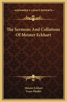 The Sermons And Collations Of Meister Eckhart 1162914416 Book Cover