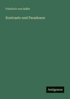 Kontraste und Paradoxen 336847748X Book Cover