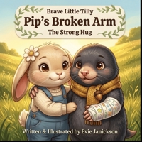 Brave Little Tilly and Pip's Broken Arm: The Strong Hug (Brave Little Tilly: Health & Courage Collection) B0HFNVZFX7 Book Cover