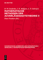 Mathematische Methoden Der Zuverlässigkeitstheorie II 3112766083 Book Cover