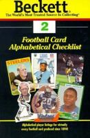 Beckettfootball card alphabetical checklist 1887432329 Book Cover