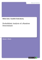 Probabilistic Analysis of a Random Determinant 3668965099 Book Cover