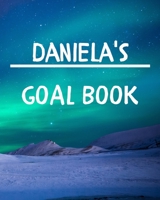 Daniela's Goal Book: New Year Planner Goal Journal Gift for Daniela / Notebook / Diary / Unique Greeting Card Alternative 1677109556 Book Cover