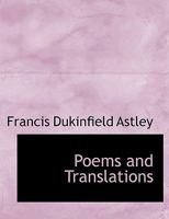 Poems and Translations 0353954888 Book Cover