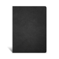 KJV Single-Column Wide-Margin Bible, Holman Handcrafted Collection, Black Premium Goatskin 1087758041 Book Cover