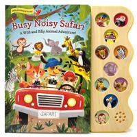 Busy Noisy Safari 168052321X Book Cover