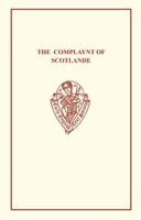 The Complaynt of Scotlande 085991724X Book Cover