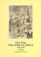 John Sloan: New York Etchings, 1905-1949 0486265587 Book Cover