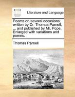 Poems on Several Occations 1347273468 Book Cover