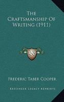 The Craftsmanship of Writing 1165203111 Book Cover