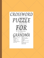 Crossword Puzzle for Grandma null Book Cover