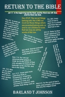 RETURN TO THE BIBLE B08R1XY2N6 Book Cover