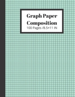 Graph Paper Composition 100 Pages /8.5×11 IN: Quad Ruled 4x 4, Grid Paper Notebooks for Students (Cool Notebooks) 167041079X Book Cover