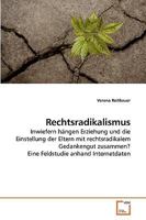 Rechtsradikalismus: Inwiefern hängen Erziehung und die Einstellung der Eltern mit rechtsradikalem Gedankengut zusammen? Eine Feldstudie anhand Internetdaten 363925564X Book Cover