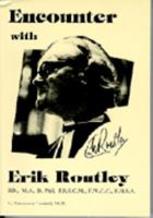 Encounter With Erik Routley 1889079170 Book Cover