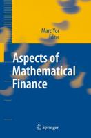 Aspects of Mathematical Finance 364209452X Book Cover