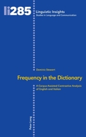 Frequency in the Dictionary 303434368X Book Cover