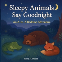 Sleepy Animals Say Goodnight: An A - to - Z Bedtime Adventure B0GDXRV1GR Book Cover