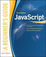 JavaScript: A Beginner's Guide 0072227907 Book Cover