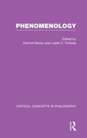 Phenomenology: Critical Concepts in Philosophy V2 0415310415 Book Cover