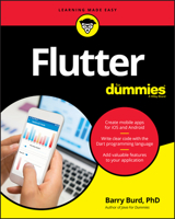 Flutter for Dummies 1119612586 Book Cover