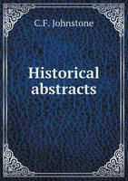 Historical Abstracts 5518996101 Book Cover