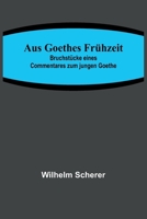 Aus Goethes Frühzeit; Bruchstücke eines Commentares zum jungen Goethe 9356788170 Book Cover
