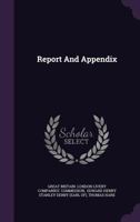 Report And Appendix 1343737613 Book Cover