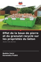 Effet de la boue de pierre et du granulat recyclé sur les propriétés du béton 6205679868 Book Cover