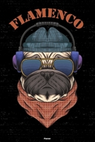 Flamenco Planner: Flamenco Dog Music Calendar 2020 - 6 x 9 inch 120 pages gift B083XM24V7 Book Cover