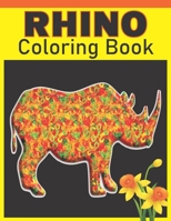 Rhino Coloring Book: Rhino Coloring Books Gifts for Girls, Boys B08ZQ3NSBD Book Cover