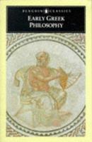 Early Greek Philosophy 0140444610 Book Cover