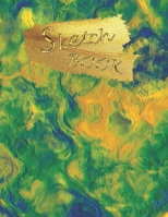 Sketch Book: Sketchbook Drawings / Blank Book For Drawing, Painting, Sketching, Doodling ... ( 8.5 x 11 ) 110 pages (Art Sketchbook Volume 6 ) 1660264596 Book Cover