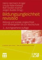 Bildungsungleichheit Revisited: Bildung Und Soziale Ungleichheit Vom Kindergarten Bis Zur Hochschule 3531180576 Book Cover