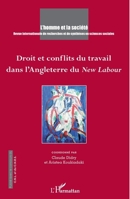 Droit et conflits du travail dans l'Angleterre du New Labour 2296965504 Book Cover