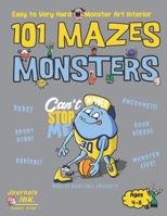 Monster Maze Book for Kids Ages 4-8: 101 Puzzle Pages. Custom Art Interior. Cute fun gift! SUPER KIDZ. Basketball Motivation. B08L775FSF Book Cover