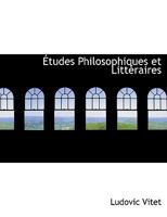 �tudes Philosophiques Et Litt�raires 1166781186 Book Cover