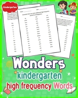 Wonders high frequency Words: Explore the enchanting world of high-frequency words and their extraordinary linguistic impact. B0CTJZDQFV Book Cover