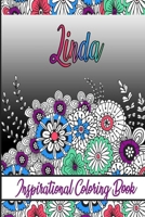 Linda Inspirational Coloring Book: An adult Coloring Boo kwith Adorable Doodles, and Positive Affirmations for Relaxationion.30 designs , 64 pages, matte cover, size 6 x9 inch , B08KH726B1 Book Cover