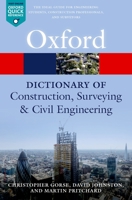 A Dictionary of Construction, Surveying and Civil Engineering 0199534462 Book Cover