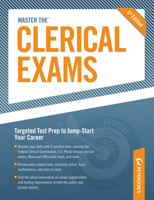 Master the Clerical Exams 0768928648 Book Cover